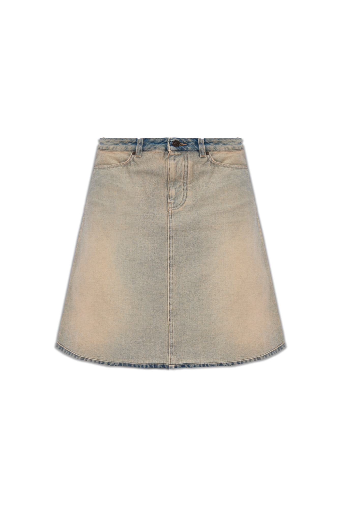 BALENCIAGA★INSIDE OUT DENIM MIDI SKIRT Balenciaga Inside Out Denim Skirt | Nordstromrack